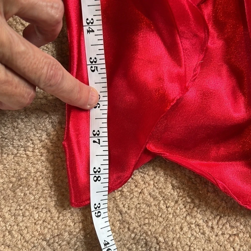 ❤️VTG Victoria’s Secret,Slip Nightie,One-Side Ruffle,Gorgeous,EUC-Firm Price,S